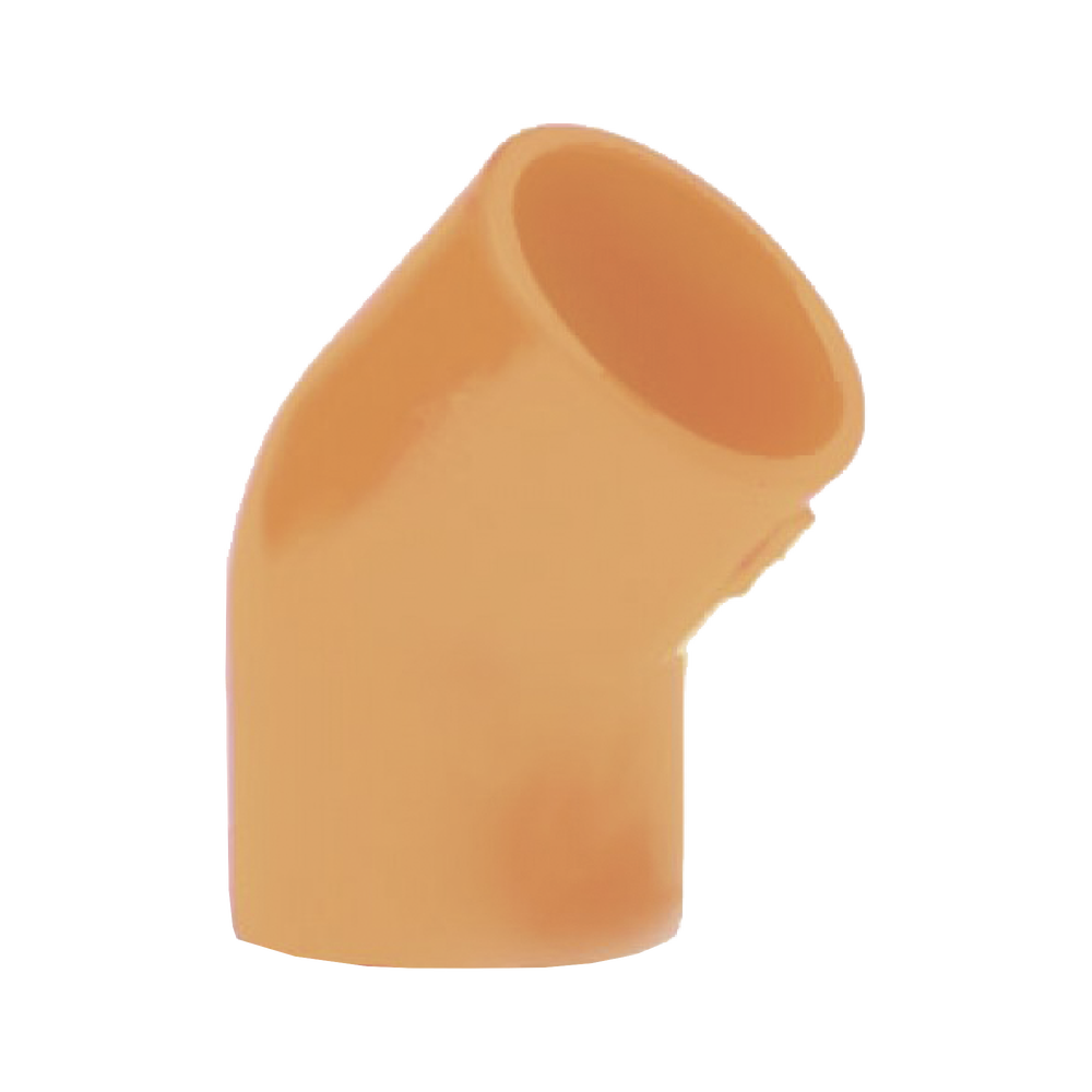 45 Degree Elbow for ¾ ”Tubing / for VESDA Aspirating Smoke Detectors / Box of 10 Pieces