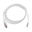 Patch Cord TERA Cat6A 1/10G Ethernet, de 4 pares y conector modular, LS0H, Color Marfil, 10m