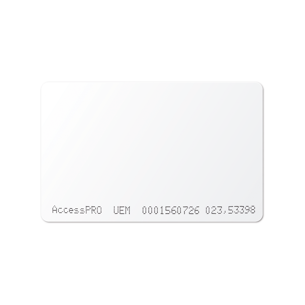 Tarjeta Tecnología Dual: RFID (UHF) 900 MHz/Proximidad 125 kHz para Uso en Oficinas y Estacionamientos