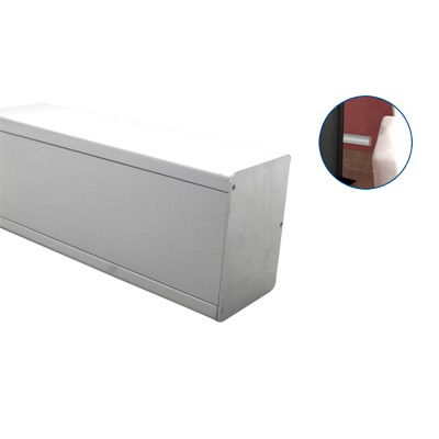 Tapa final de Aluminio para canaleta INKA140 (8590-80001) Tapa final de Aluminio para canaleta INKA140 (8590-80001)