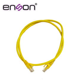 PATCHCORD UTP ENSON P6009Y SERIE PRO 100-II 100% COBRE COLOR AMARILLO 90CM PARA MEJOR IDENTIFICACION DE SOLUCIONES EN RACKS Y GABINETES PATCHCORD UTP ENSON P6009Y SERIE PRO 100-II 100% COBRE COLOR AMARILLO 90CM PARA MEJOR IDENTIFICACION DE SOLUCIONES EN RACKS Y GABINETES