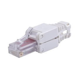 Conector de red RJ45 para cable CAT6 SIN USO DE HERRAMIENTAS