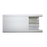 Canaleta de aluminio, 99 x 72 mm, tramo de 3m. (8101-80300)