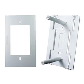 Tapa universal INKA y soporte de PVC auto extinguible y aluminio (8181-80002) Tapa universal INKA y soporte de PVC auto extinguible y aluminio (8181-80002)