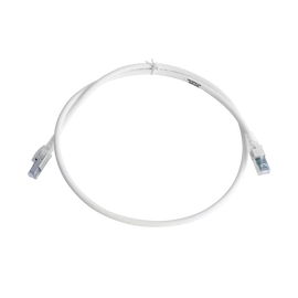Patch Cord Z-MAX Cat6A S/FTP, CM/LS0H, 3ft, Color Blanco