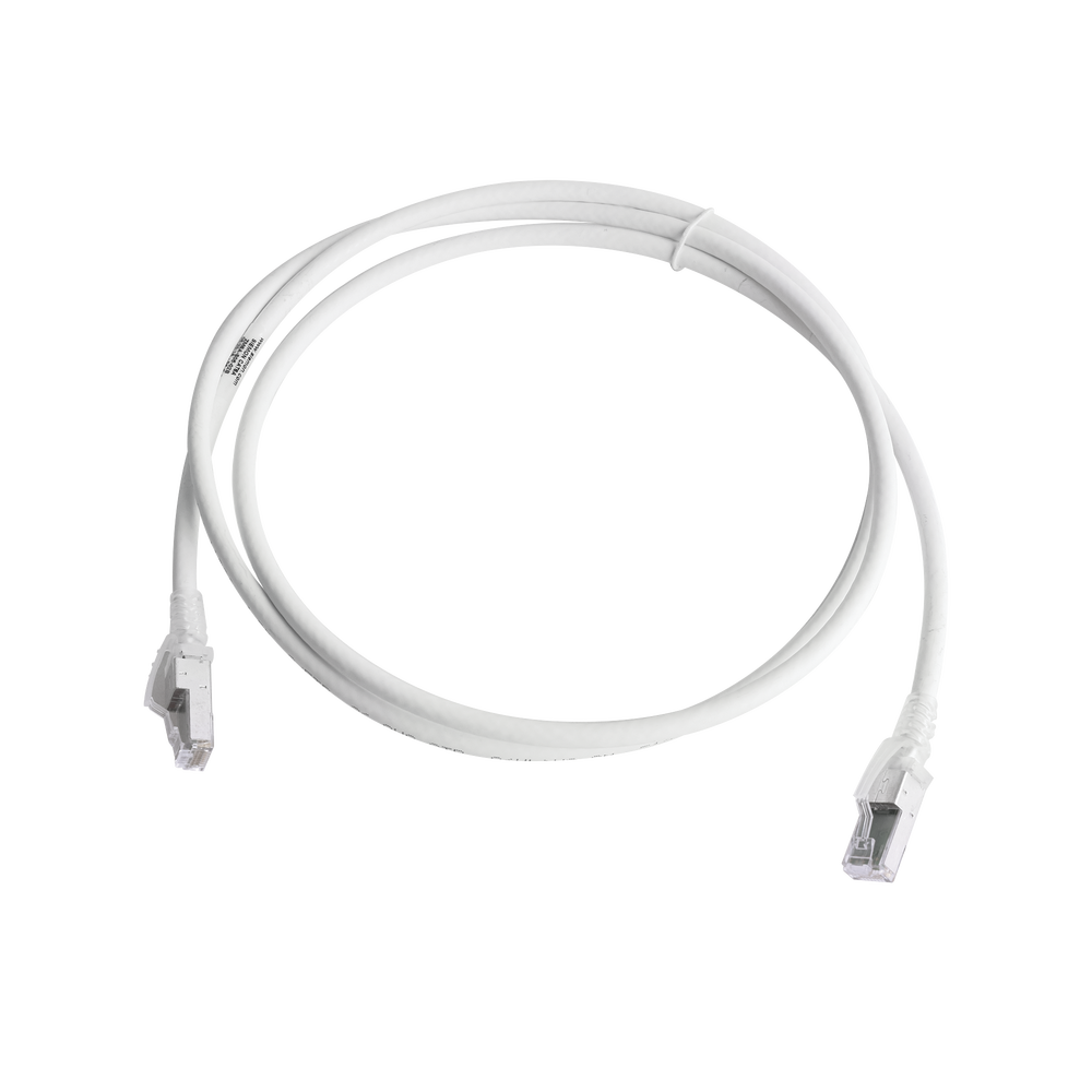 Patch Cord Z-MAX Cat6A S/FTP, CM/LS0H, 5ft, Color Blanco Patch Cord Z-MAX Cat6A S/FTP, CM/LS0H, 5ft, Color Blanco