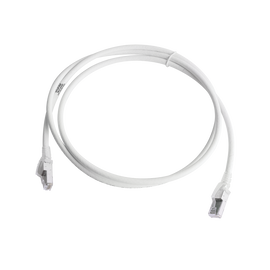 Patch Cord Z-MAX Cat6A S/FTP, CM/LS0H, 5ft, Color Blanco Patch Cord Z-MAX Cat6A S/FTP, CM/LS0H, 5ft, Color Blanco
