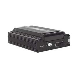 DVR Móvil / Multiplataforma / 4 Canales AHD 2 Megapixel / Almacenamiento en HDD / H.265 / Chip IA Embebido / Soporta 4G / WiFi / GPS