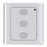Control Remoto Inalambrico  RF de PARED,  compatible con ACCESSFORCE y FS1000SPEED