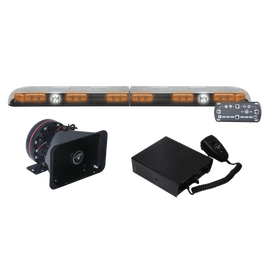 Kit para equipar unidades de construcción o seguridad privada, con barra de luces Vantage ultra brillante de 48