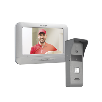 Kit de Videoportero Analógico con Pantalla LCD a Color de 7