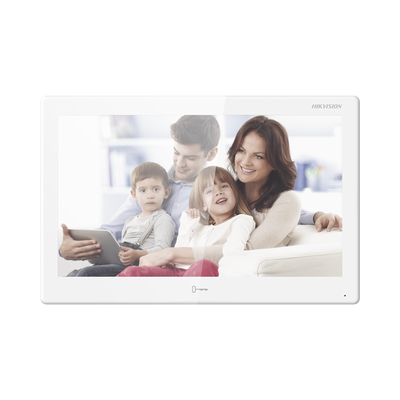 Hikvision Pro Series DS-KH9510-WTE1 - Sistema de intercomunicación de vídeo - alimentado por CA, PoE - 10.1