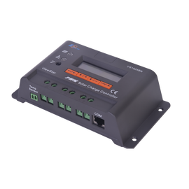 Controlador Solar de Carga y Descarga PWM 12/24V 10A con Display, Parámetros Configurables