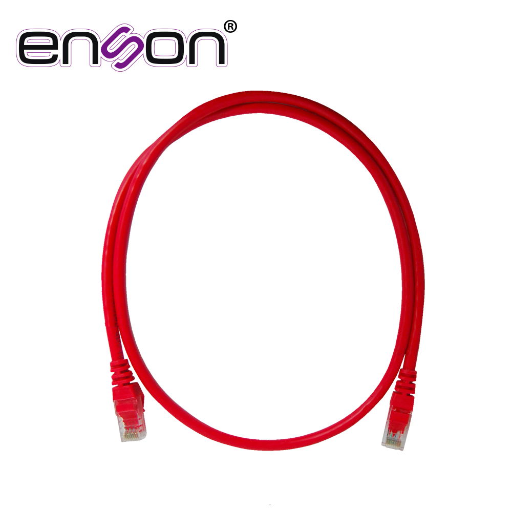 PATCHCORD UTP ENSON P6009R SERIE PRO 100-II 100% COBRE COLOR ROJO 90CM PARA MEJOR IDENTIFICACION DE SOLUCIONES EN RACKS Y GABINETES PATCHCORD UTP ENSON P6009R SERIE PRO 100-II 100% COBRE COLOR ROJO 90CM PARA MEJOR IDENTIFICACION DE SOLUCIONES EN RACKS Y GABINETES