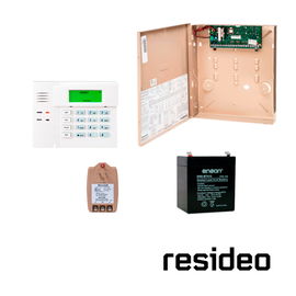 KIT INTRUSIÓN INALÁMBRICO V48T50RFBT CON PANEL VISTA 48LA/ SOPORTA HASTA 48 ZONAS/ 1 TECLADO 6150RF/ 1 TRANSFORMADOR 1361GT/ 1 BATERÍA ENS-BT412