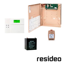 KIT INTRUSIÓN CABLEADO RESIDEO V48T48BT 1 PANEL VISTA48LA/ 8 ZONAS CABLEADAS EXPANDIBLE A 48 ZONAS MÁXIMAS/ 1 TECLADO 6148SP/ 1 TRANSFORMADOR 1361GT/ 1 BATERÍA ENS-BT412