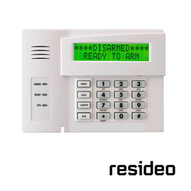 TECLADO ALFANUMÉRICO RESIDEO 6164SP INCLUYE EXPANSOR PARA 4 ZONAS CABLEADAS/ INCLUYE UN RELEVADOR/ COLOR BLANCO / COMPATIBLE CON TODOS LOS PANELES VISTA