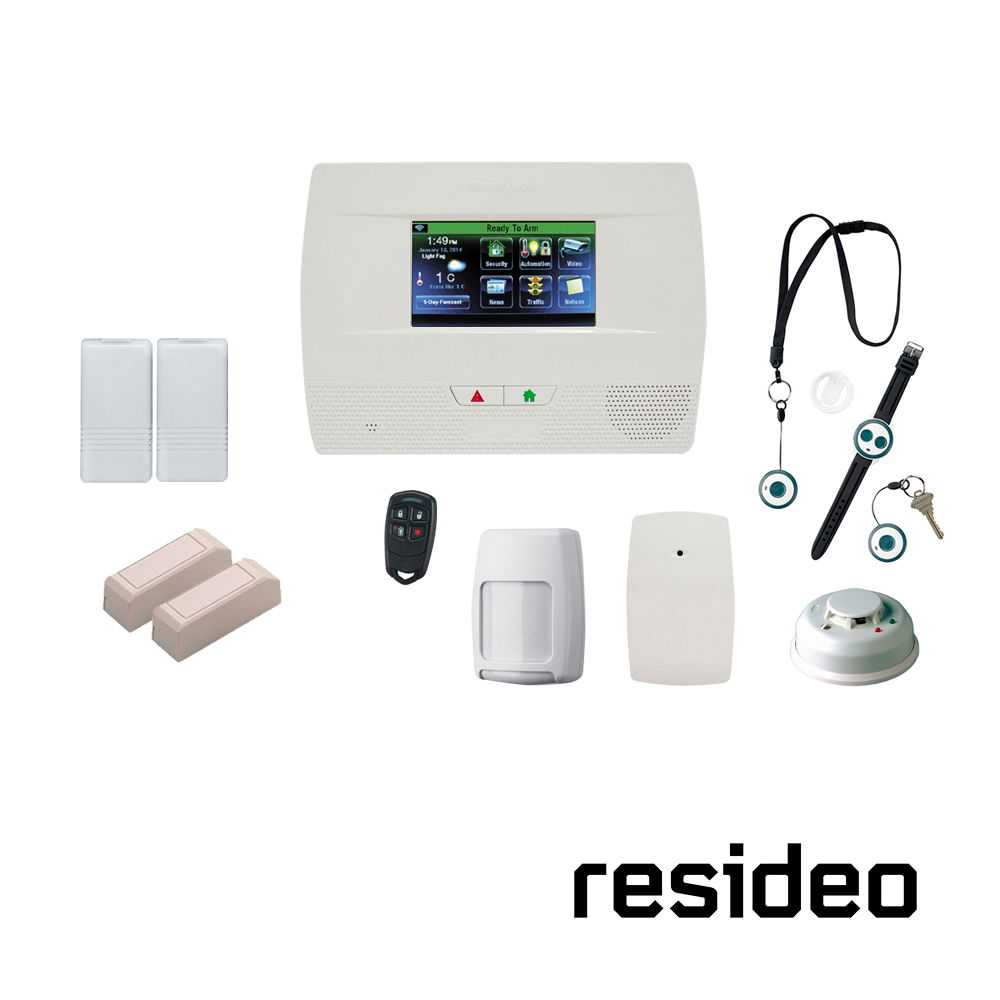 KIT RESIDENCIAL RESIDEO  1x  L5210LA  +2x  5816  +2x  5899  +1x  5800PIR  +1x  5834-4  +1x  5802WXT  +1x  5853  +1x  5806W3