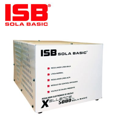 CORRECTOR DE VOLTAJE SOLA BASIC 4KVA15-81-120-4000 ADECUADO PARA LÍNEA BLANCA DE UNA CASA HABITACIÓN. 4 KVA(400VA).IDEAL PARA  ALIMENTAR REFRIGERADORES,LAVADORAS,ALUMBRADO,EQUIPO DE BOMBEO,PLANCHAS,AIRE ACONDICIONADO.