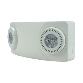 Luz de Emergencia Dual LED /520lm/uso rudo/montaje en pared o techo/batería de respaldo incluida