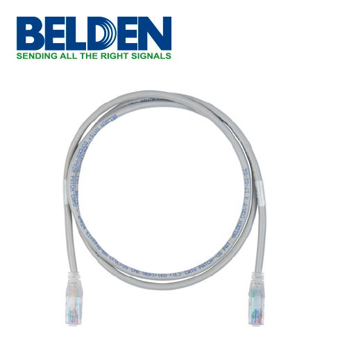 PATCHCORD UTP CAT6 BELDEN C601105007 FORRO PVC VERDE CMR RISER 4 PARES CALIBRE DEL CONDUCTOR 24 AWG 100 % COBRE USO INTERIOR PARTES RELACIONADAS CONECTORES MODULARES CAT6 PATCH PANEL CAT6 LONGITUD 7 PIES 2.1 METROS