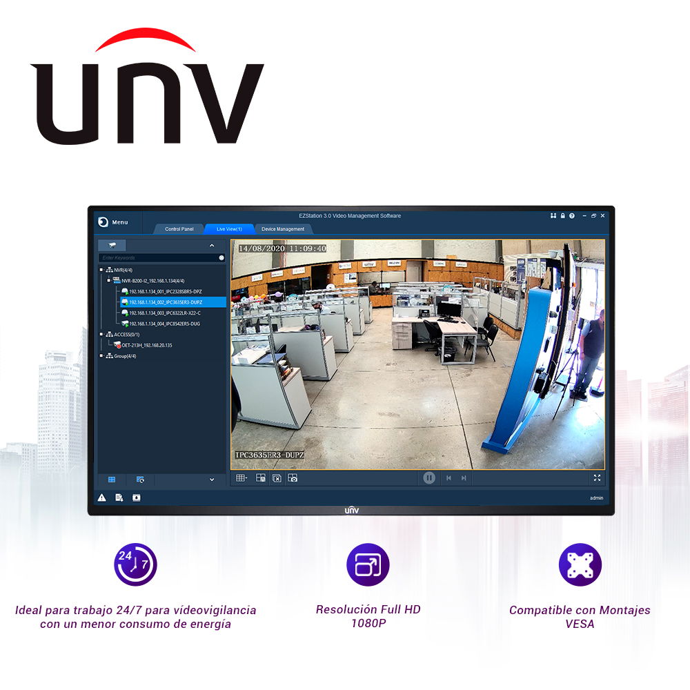 MONITOR 32 LED FULL HD UNV MW3232-E / HDMI / DVI / VGA / 2 BOCINAS INTEGRADAS / ENTRADA DE AUDIO 3.5MM / COMPATIBLE CON MONTAJE VESA 200X300 (REQUIERE SOPORTE DE PARED) NO INCLUYE SOPORTE NI BASE. MONITOR 32 LED FULL HD UNV MW3232-E / HDMI / DVI / VGA / 2 BOCINAS INTEGRADAS / ENTRADA DE AUDIO 3.5MM / COMPATIBLE CON MONTAJE VESA 200X300 (REQUIERE SOPORTE DE PARED) NO INCLUYE SOPORTE NI BASE.