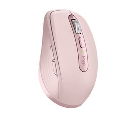 Logitech MX Anywhere 3 - Ratón - laser - 6 botones - inalámbrico - Bluetooth, 2.4 GHz - receptor inalámbrico USB - rosa