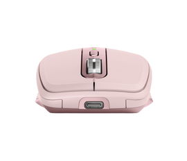 Logitech MX Anywhere 3 - Ratón - laser - 6 botones - inalámbrico - Bluetooth, 2.4 GHz - receptor inalámbrico USB - rosa