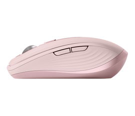 Logitech MX Anywhere 3 - Ratón - laser - 6 botones - inalámbrico - Bluetooth, 2.4 GHz - receptor inalámbrico USB - rosa
