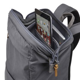 Case Logic LODP114GR mochila Gris Lienzo, Algodón