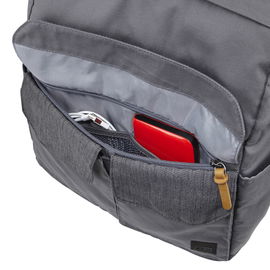 Case Logic LODP114GR mochila Gris Lienzo, Algodón