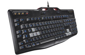 Logitech G105 teclado USB Negro
