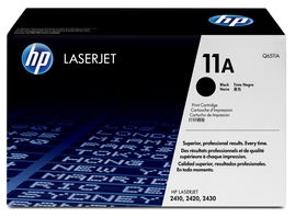 HP 11A Black Original LaserJet Toner Cartridge cartucho de tóner 1 pieza(s) Negro HP 11A Black Original LaserJet Toner Cartridge cartucho de tóner 1 pieza(s) Negro