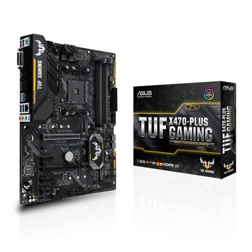 ASUS TUF X470-PLUS GAMING AMD X470 Zócalo AM4 ATX