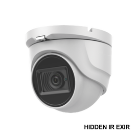 Eyeball 4K TURBOHD / 2.8 mm Lens / IR EXIR up to 98ft / IP67 / 12 VDC / 4 Technologies (TVI / AHD / CVI / CVBS)