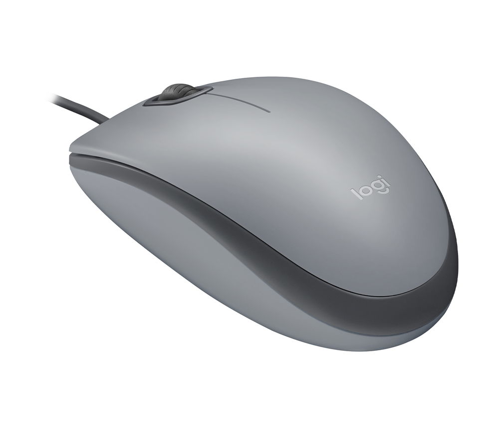 Logitech - Mouse - M110 Silent- Silver