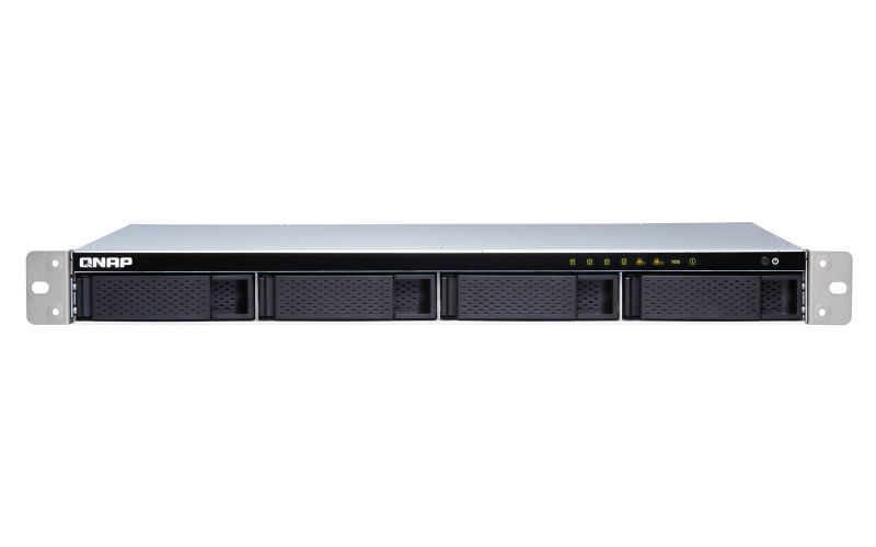 QNAP TS-431XeU - Servidor NAS - 4 compartimentos - montaje en bastidor - SATA 6Gb/s - RAID 0, 1, 5, 6, 10, JBOD, 5 Hot Spare - RAM 8 GB - Gigabit Ethernet / 10 Gigabit Ethernet - iSCSI soporta - 1U QNAP TS-431XeU - Servidor NAS - 4 compartimentos - montaje en bastidor - SATA 6Gb/s - RAID 0, 1, 5, 6, 10, JBOD, 5 Hot Spare - RAM 8 GB - Gigabit Ethernet / 10 Gigabit Ethernet - iSCSI soporta - 1U