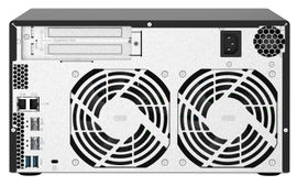 QNAP TS-832PX-4G - Servidor NAS - 8 compartimentos - SATA 6Gb/s - RAID RAID 0, 1, 5, 6, 10, 50, JBOD, 60 - RAM 4 GB - Gigabit Ethernet / 2.5 Gigabit Ethernet / 10 Gigabit Ethernet - iSCSI soporta