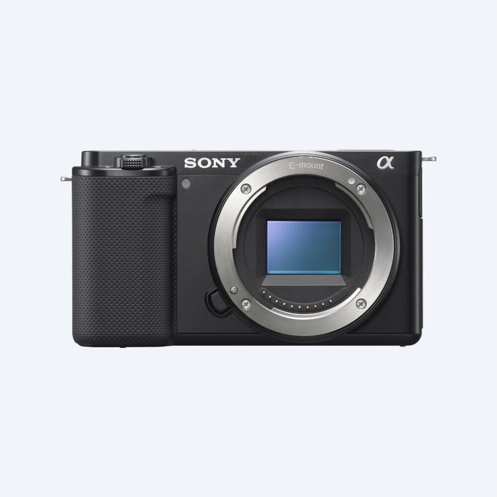 Cámara digital con lente intercambiable para vblog