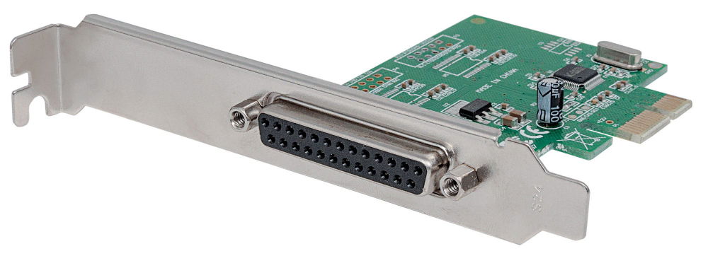 TARJETA PCI-E MANHATTAN PARALLELA 1-DB25 IEEE 1284 LOW PROFFILE
