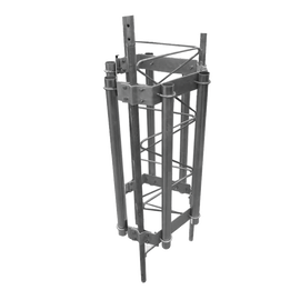 Herraje para 6 antenas sectoriales compatible con tramo STZ35G.