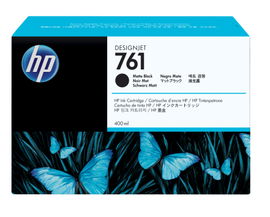 HP 761 - 400 ml - negro mate - original - DesignJet - cartucho de tinta - para DesignJet T7100, T7200 Production Printer