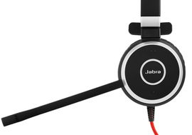 Jabra Evolve 40 MS mono - Auricular - en oreja - cableado - USB, conector de 3,5 mm - Certificado para Skype Empresarial