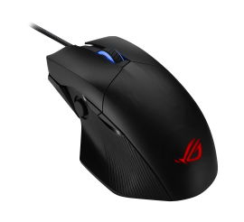 ASUS ROG Chakram Core - Ratón - óptico - 5 botones - cableado - USB - negro