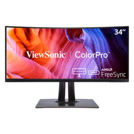 ViewSonic VP3481A - LED-backlit LCD monitor - Curved Screen - 34