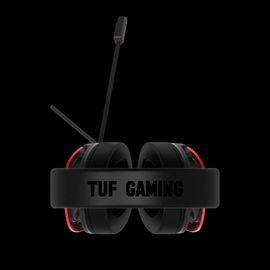 ASUS TUF Gaming H3 - Auricular - tamaño completo - cableado - conector de 3,5 mm - negro, rojo