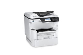 Epson WorkForce Pro WF-C878R - Impresora multifunción - color - chorro de tinta - A3 (297 x 420 mm) (original) - A3 (material) - hasta 23 ppm (copiando) - hasta 25 ppm (impresión) - 335 hojas - 33.6 Kbps - Gigabit LAN, USB 3.0, Wi-Fi(ac)
