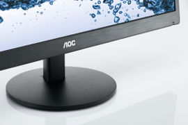 MONITOR AOC LED  21.5 E2270SWHN HDMI BLACK 1920x1080