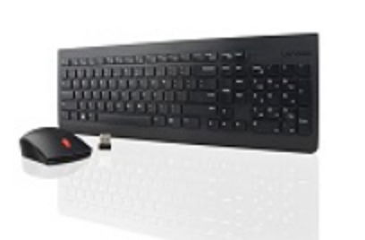 Lenovo Essential Wireless Combo - Juego de teclado y ratón - inalámbrico - 2.4 GHz - español (Latinoamérica)
