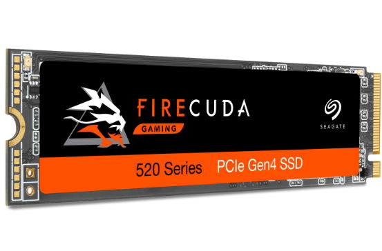 Seagate FireCuda 520 ZP500GM3A002 - SSD - 500 GB - interno - M.2 2280 - PCIe 4.0 x4 (NVMe)